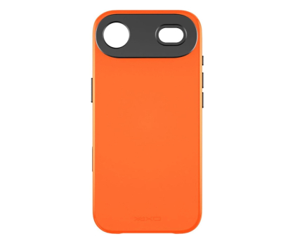 Etui do telefonów YAXO Leather Gear Slim Case MagSafe iPhone 17 Air Magma Orange